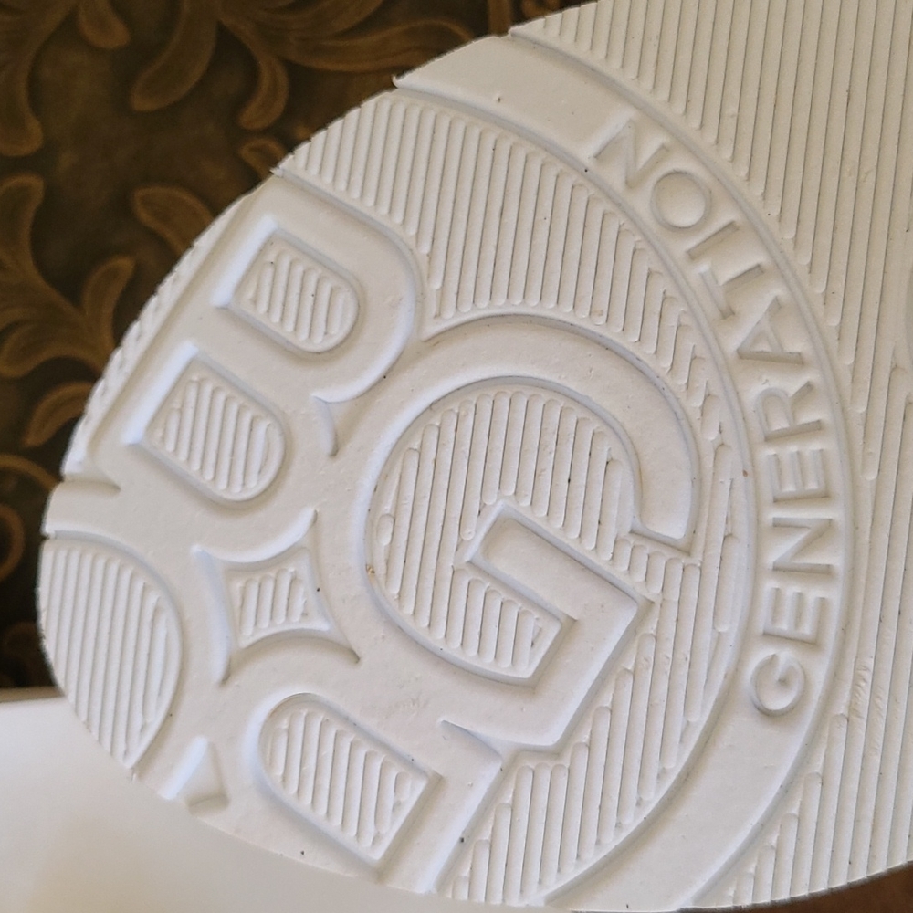 BCBG White Wedge Sandal - Picture 7 of 8